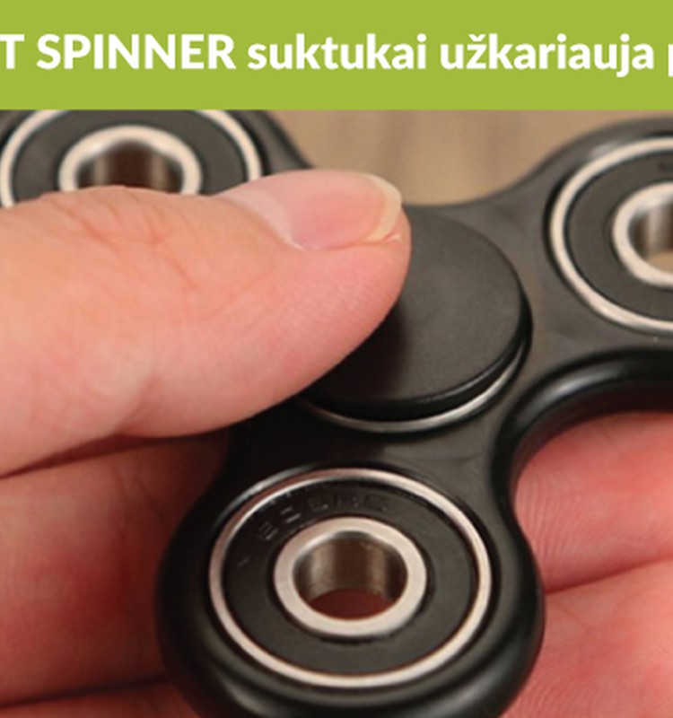 „Fidget spinner“: trumpalaikė mada ar naudingas daiktas?  