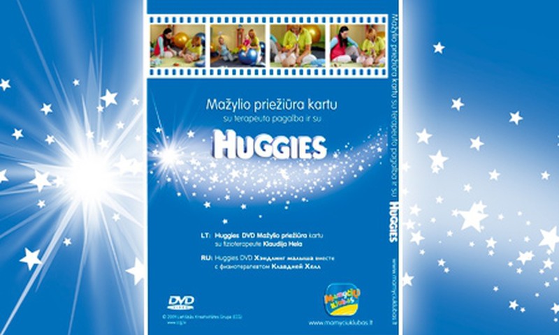Su „HUGGIES“– nemokamas DVD!