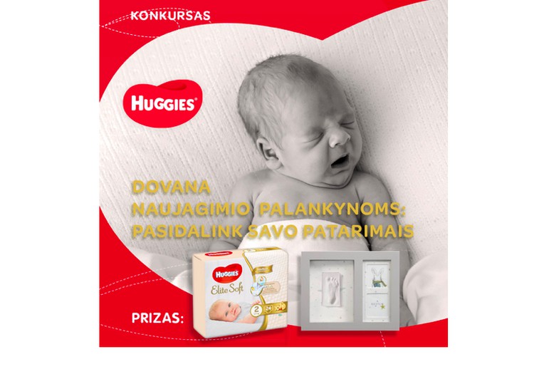 Kas laimėjo dovaną naujagimio palankynoms?