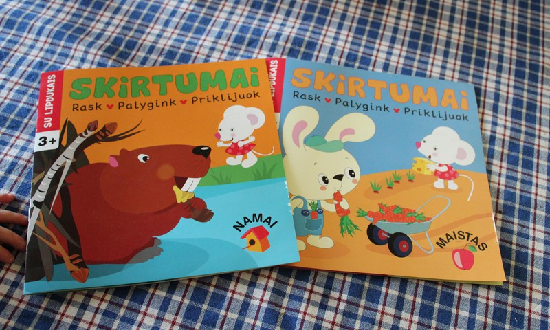 Knygutė "Skirtumai" jau išbandyta!