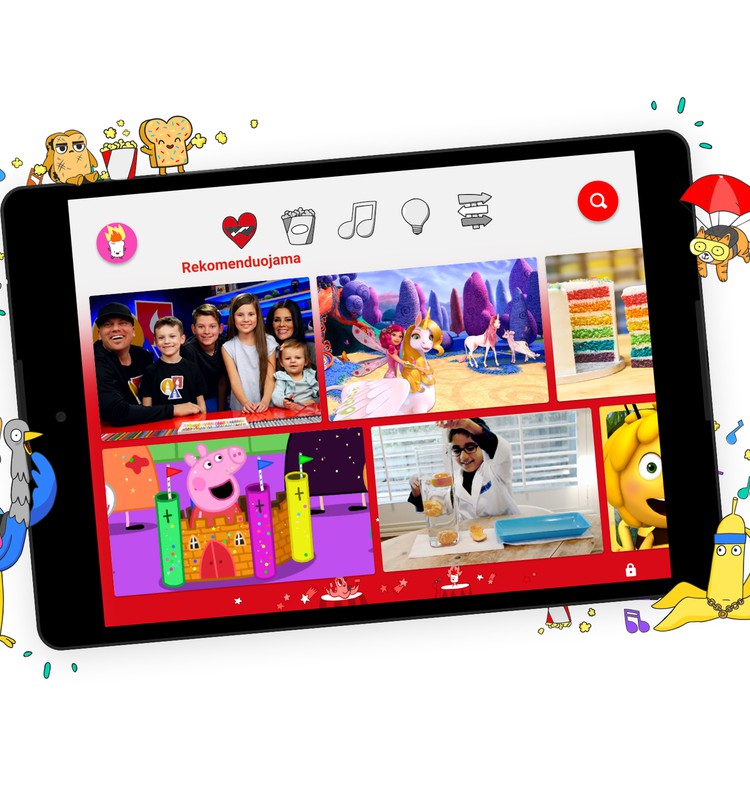 Į Lietuvą atkeliauja „YouTube Kids“