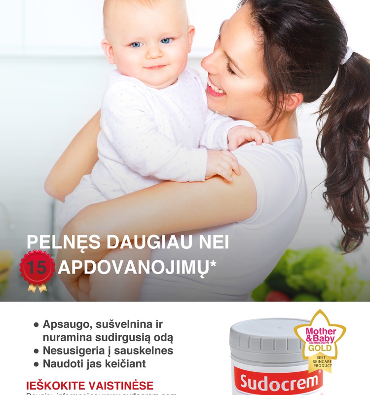 Dalyvauk FB konkurse ir laimėk "Sudocrem"!