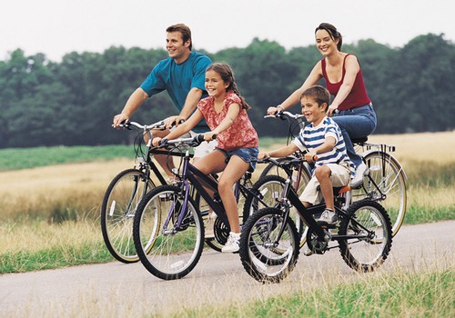 Leiskis į dviračių žygį su šeima