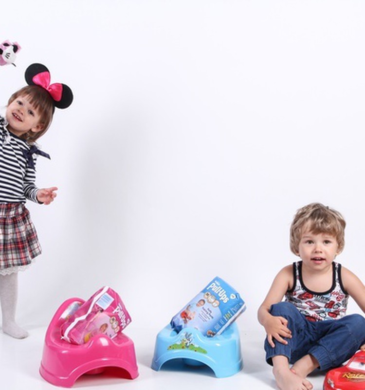Huggies® Pull-Ups sauskelnės-kelnaitės atitenka...