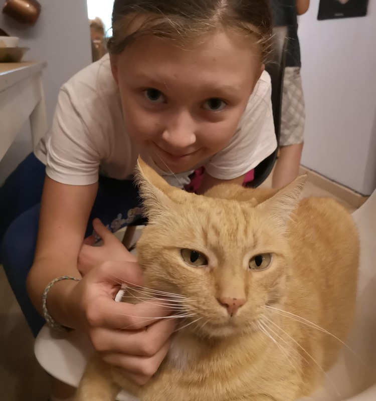 Kačių kavinė - dukrelės įgyvendinta svajonė