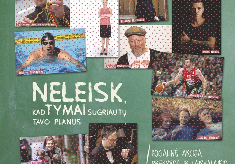 Socialinė akcija „Neleisk, kad tymai sugriautų tavo planus!“