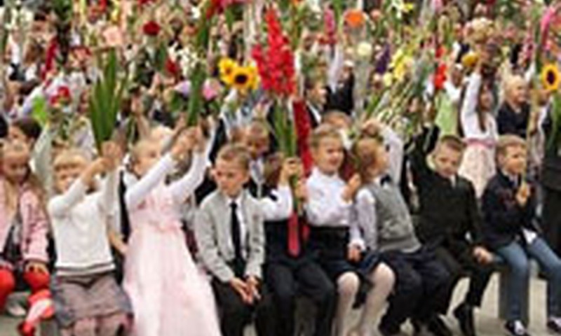 Rugsėjo 1 -osios šventė perkelta iš šeštadienio į pirmadienį