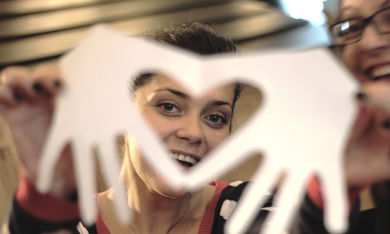 Pasidarykime patys - delniukų širdelės