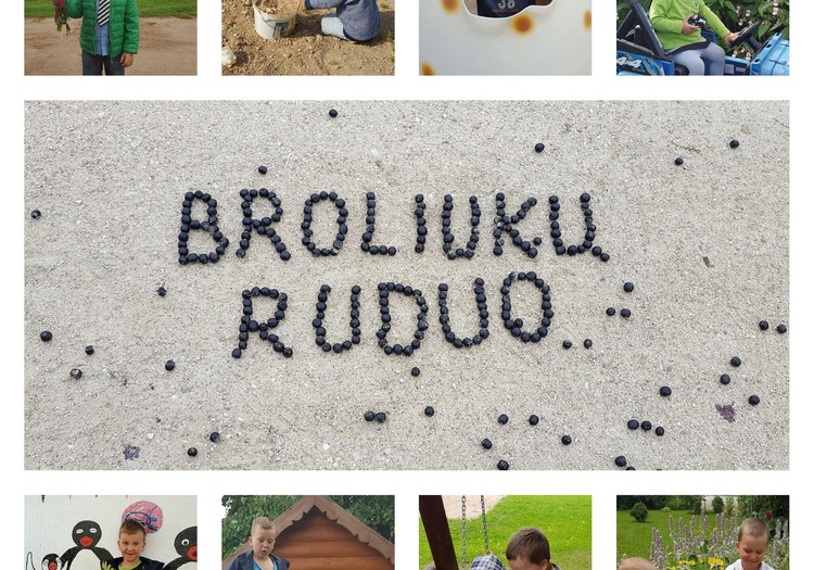 BROLIUKŲ RUDUO: Labas, Rugsėji! Štai ir mes...