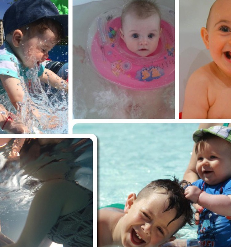 FOTO "Mažųjų maudynės"+ įteikiame Huggies Little swimmers