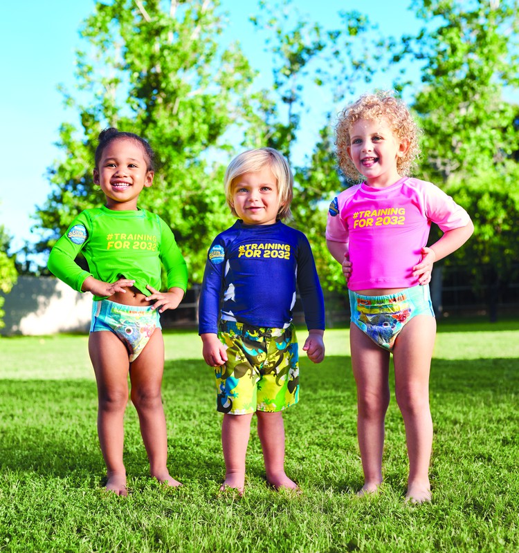 Huggies® Little Swimmers® išbandys trijų mamų mažyliai: kas jie?
