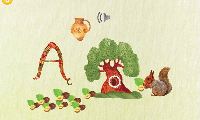 Interaktyvi abėcėlės programėlė