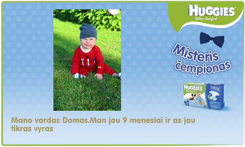 Musu mazasis čempionas Domas