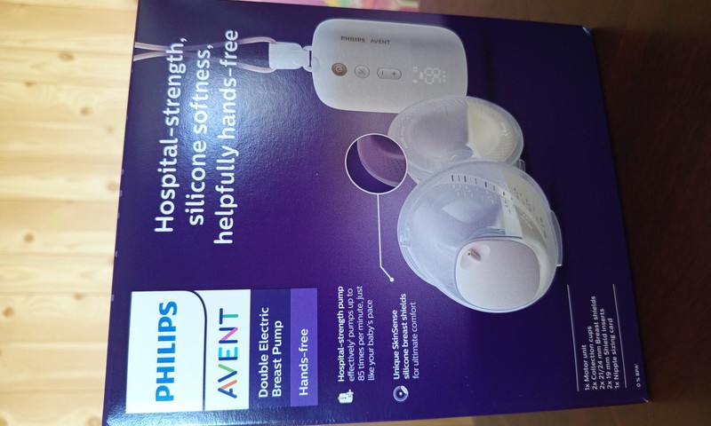 Elektrinis laisvų rankų dvigubas Philips pientraukis