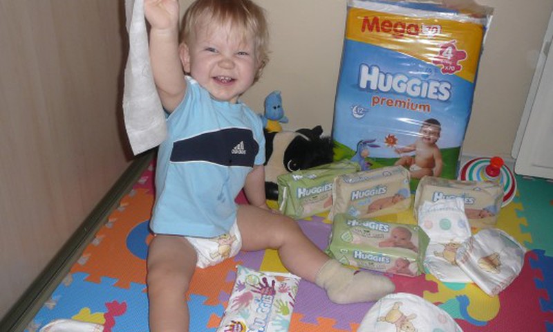 Mes renkamės Huggies!