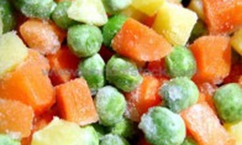 Ar ruošiate maistą vaikui iš šaldytų daržovių?