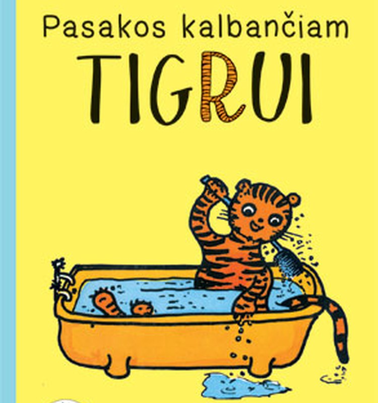 Knygą "Pasakos kalbančiam tigrui laimėjo"... 