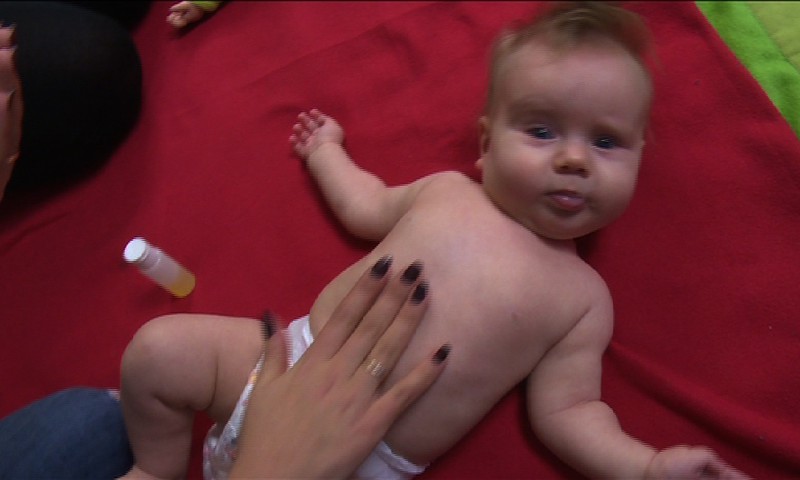 Ar dažnai masažuojate savo mažylius?