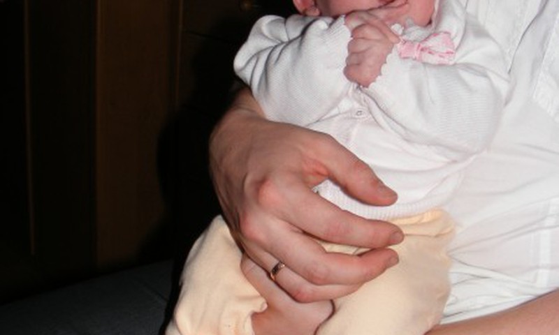 6-7 savaitės: Urtė žymiai tvirčiau laiko galvytę