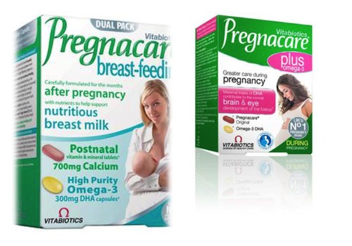 Nėštutės ir žindančios mamos išbandys PREGNACARE vitaminų kompleksus: sąrašas