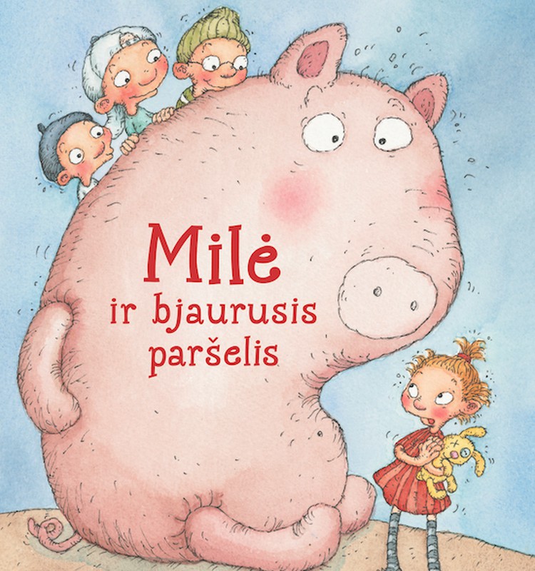 Knygutė "Milė ir bjaurusis paršelis" gali būti tavo!