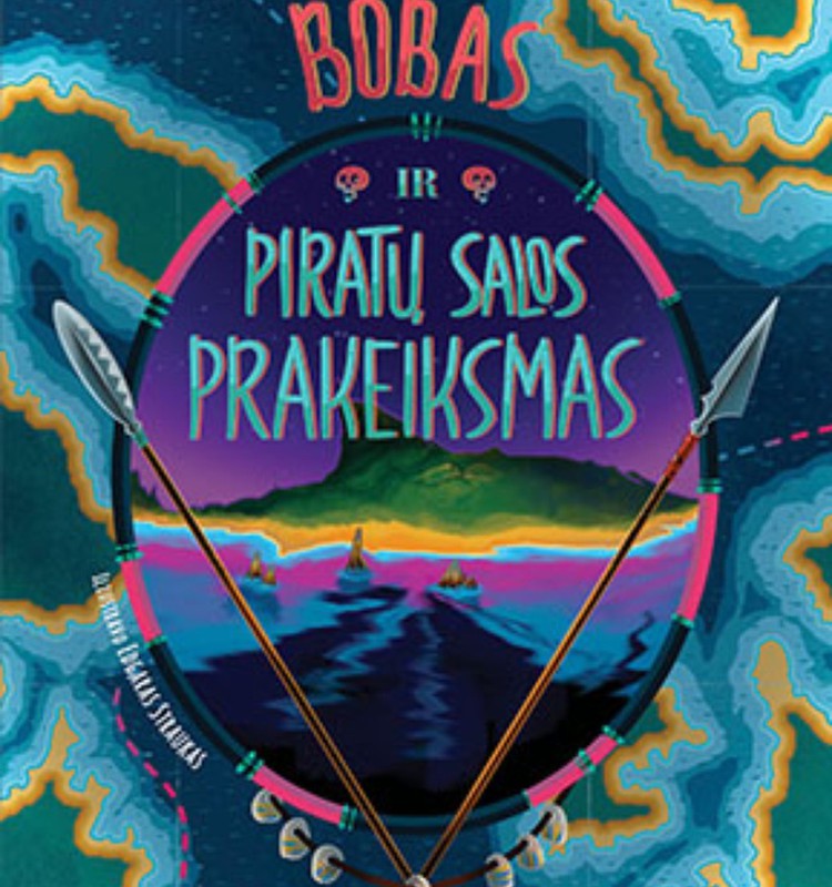 Knygą "Bobas ir piratų salos prakeiksmas" įteikiame...