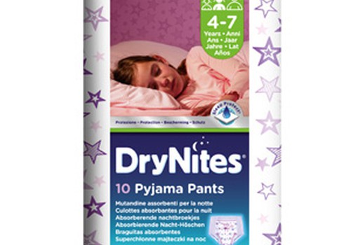 Huggies® Dry Nites naktinės kelnaitės - gelbsti sunkiu laikotarpiu!