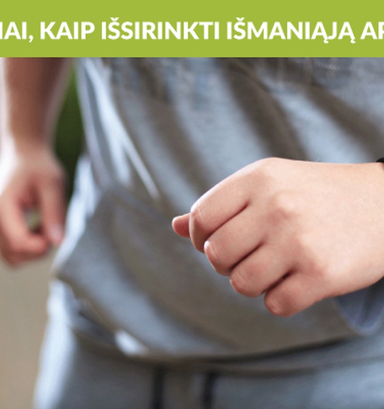 Kaip išsirinkti išmaniąją apyrankę?