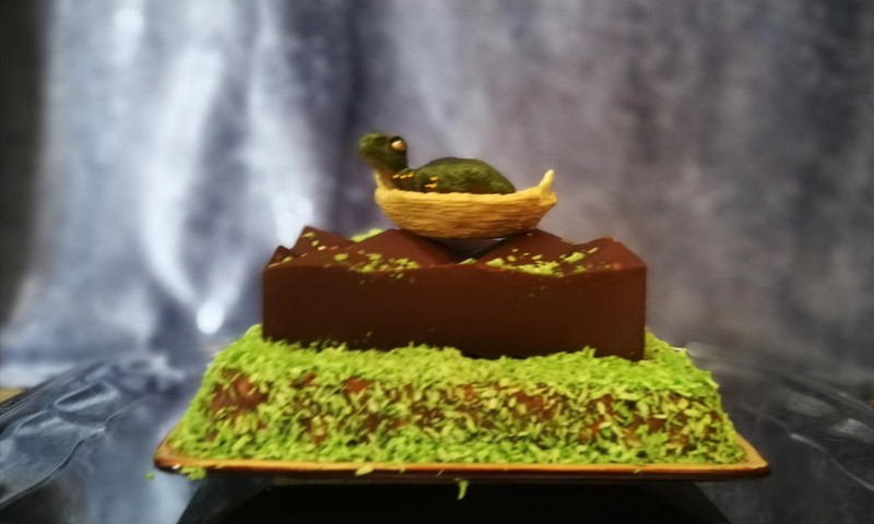 Dinozauriškas SMŪGINIS tortas