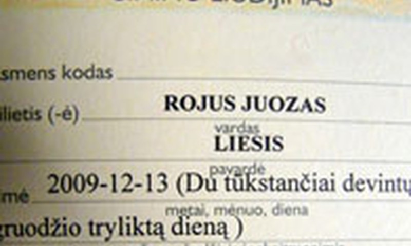 Susipažinkime: Rojus Juozas Liesis