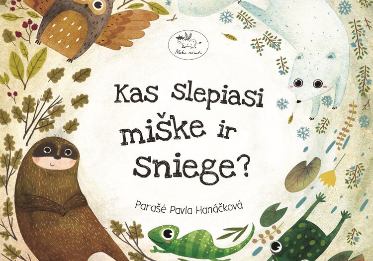 Laimėk knygą "Kas slepiasi miške ir sniege?"