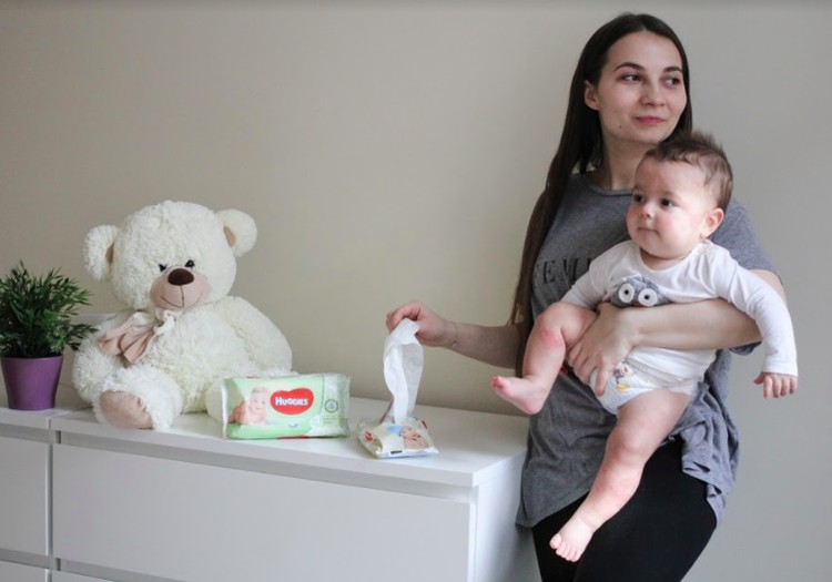 Pavasarį drėgnos servetėlės Huggies® - nepamainomos pagalbininkės