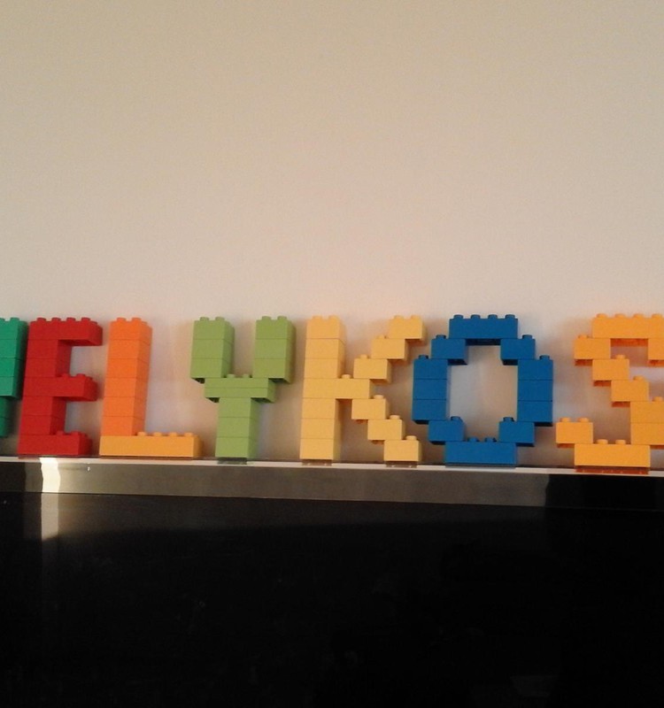 Puosiame namus su Lego duplo