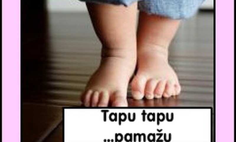 Kurkime naujus komiksus „Pažiūrėk – mano pirmieji žingsneliai“