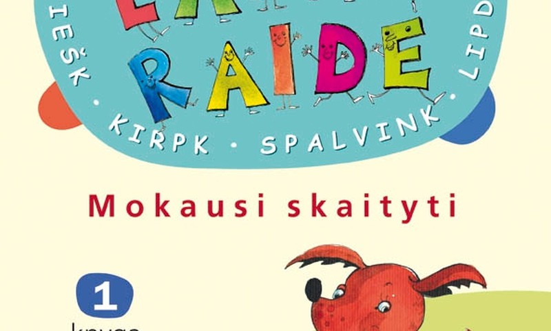 Kas draugaus su knyga „Labas, raide“? 