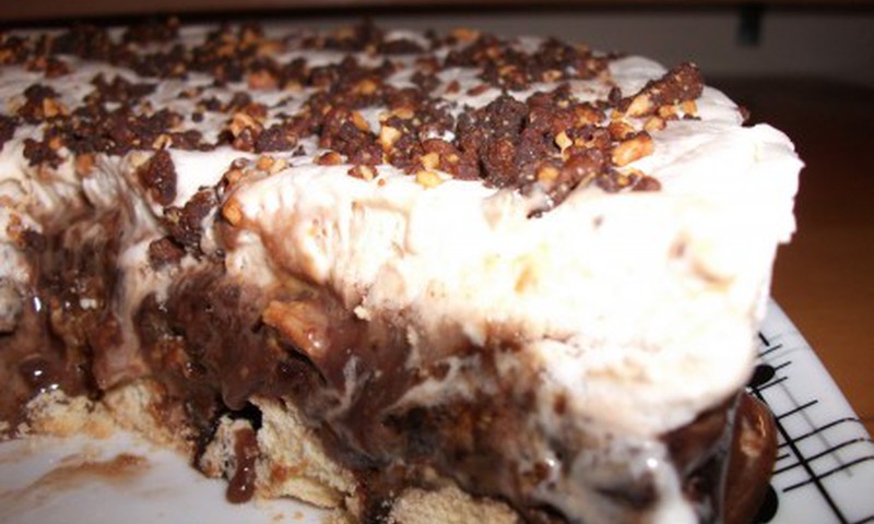 Šokoladinis ledų tortas