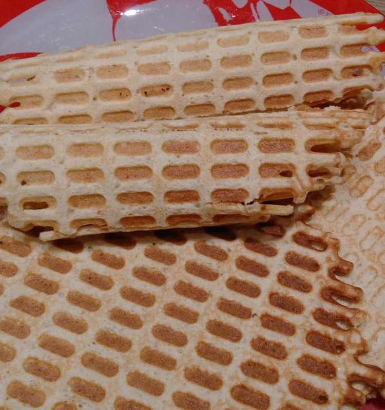 Vafliukai iš ryžių miltų