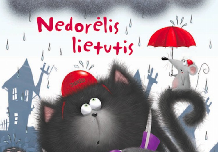 Kam atitenka knygelė „Katinėlis Juodis. Nedorėlis lietutis“