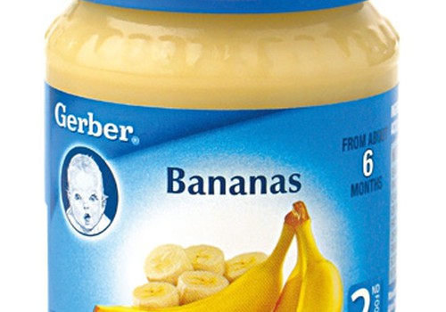 Gerber bananų tyrelė nuo 6 mėnesių…mmm