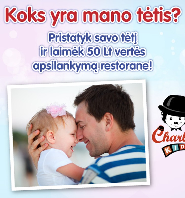 Sveikiname visus TĖČIUS su jų diena ir primename apie Konkursą! Pristatykite mums savo nuostabiausius tėčius!