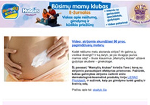 Gauk kovo mėnesio e-žurnalą "Būsimų mamų klubas" ir atsispausdink kuponą!