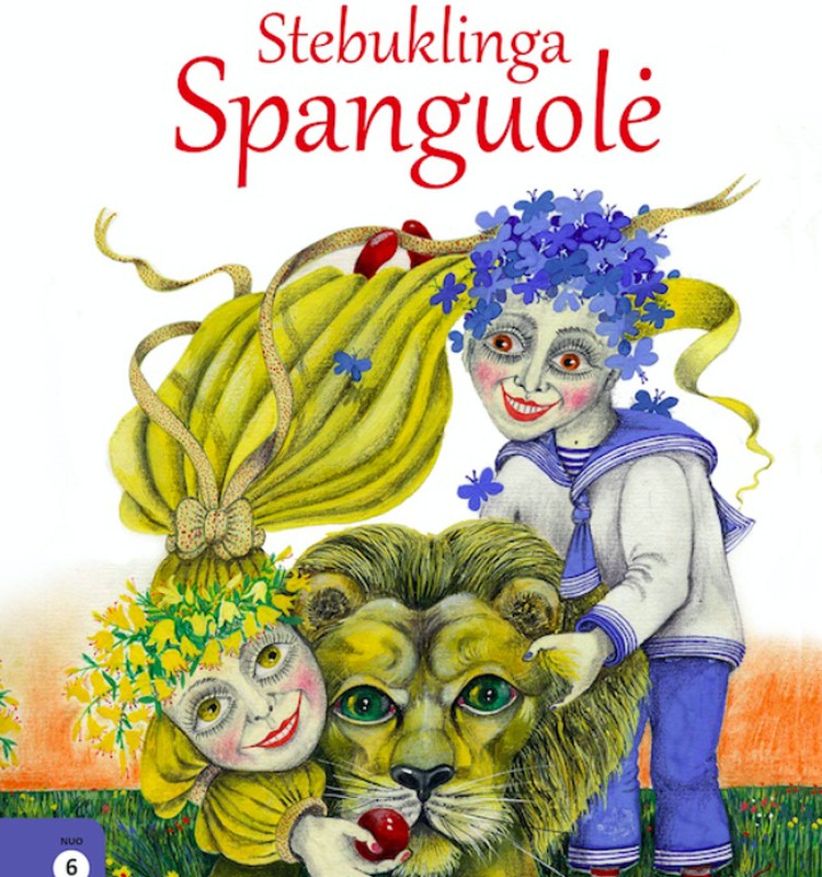 J.Ivanauskaitės knygą "Stebuklinga spanguolė" laimi...