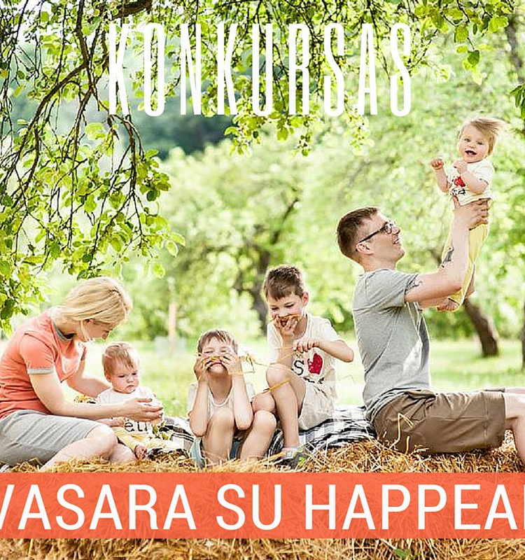 KONKURSAS „Vasara su HAPPEAK“!