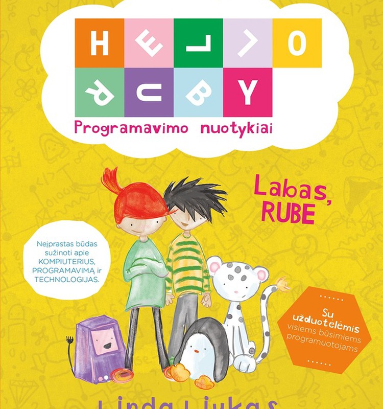 Ką MK mažieji veikia su kompiuteriu+knygos laimėtoja
