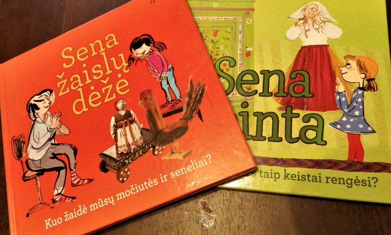 Mokomės namuose: dvi knygos vaikams apie etninę kultūrą