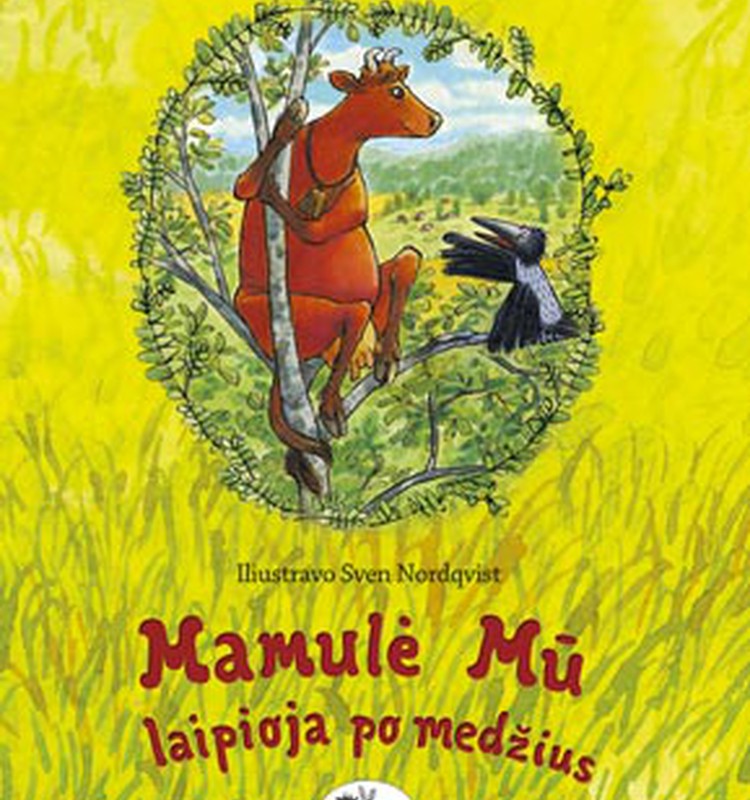 Laimėk knygą "Mamulė Mū laipioja po medžius"