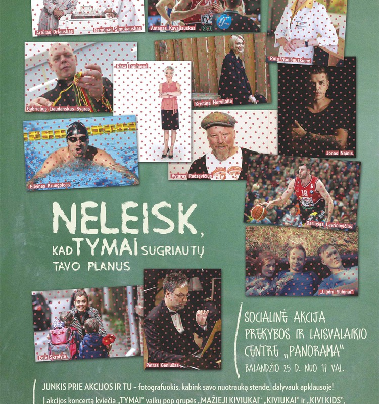 Socialinė akcija „Neleisk, kad tymai sugriautų tavo planus!“
