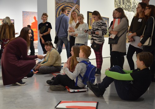  MO muziejuje vaikai mokomi pažinti ir reikšti jausmus