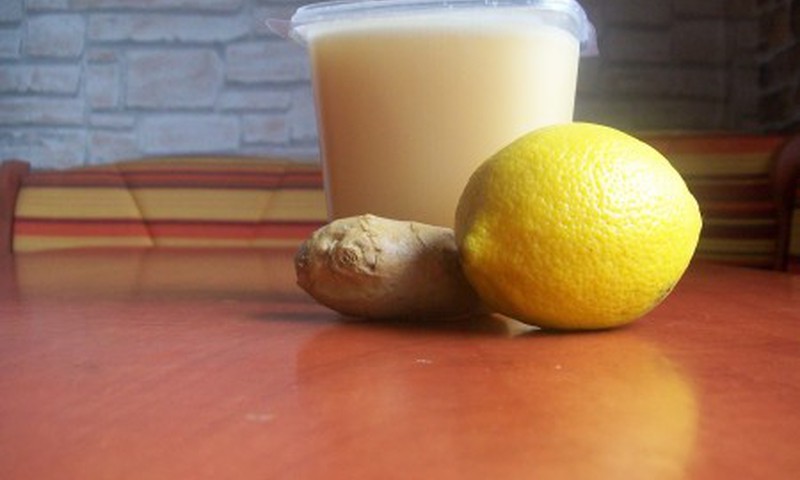 Imbieras, citrina ir medus - puikus derinys 