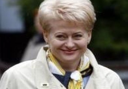D.Grybauskaitė: „Didesnio kritimo nebus“